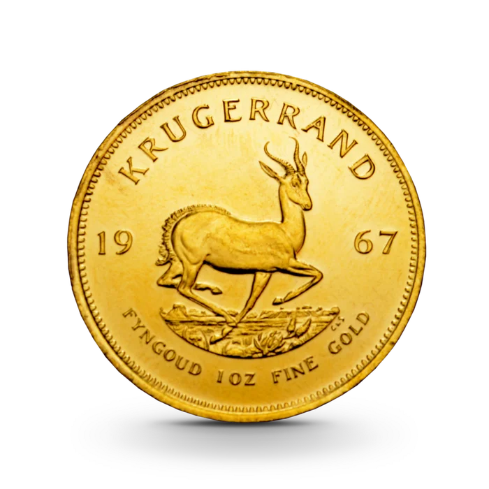 1 oz Krügerrand Goldmünze - Südafrika 1967 Erstausgabejahr