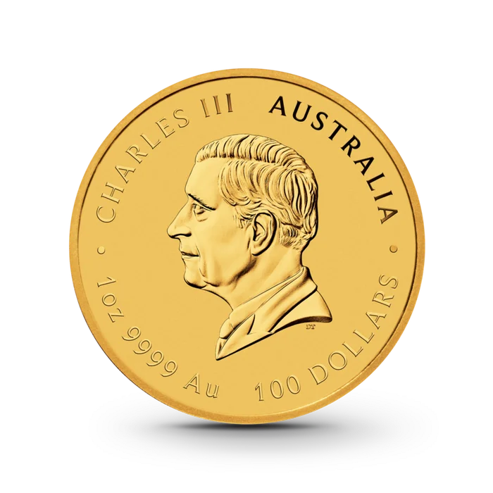 1 oz Lunar III: Schlange Goldmünze - 100 Dollars Australien 2025