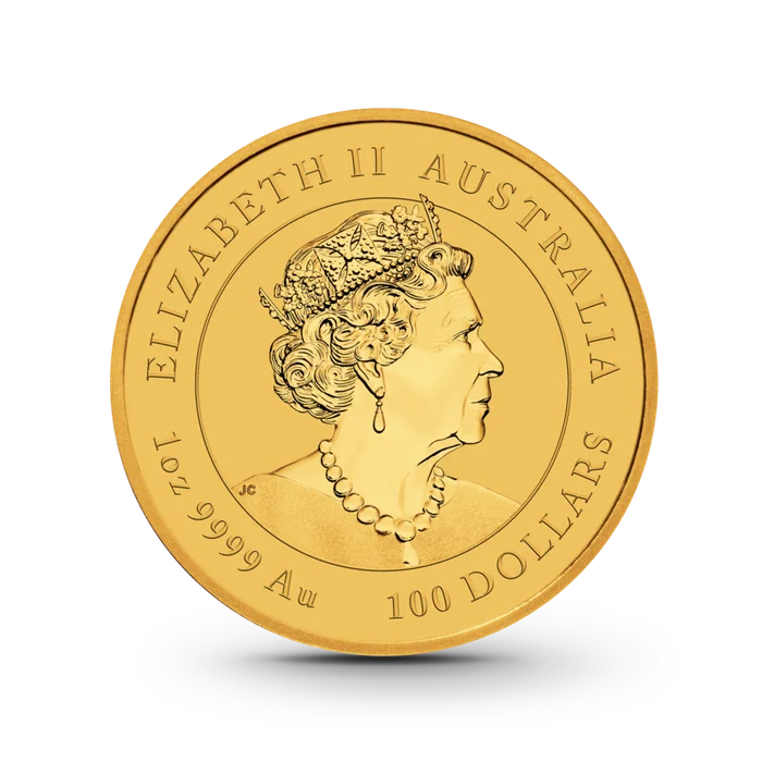 1 oz Lunar III: Tiger Goldmünze - 100 Dollars Australien 2022