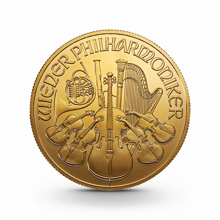 1 oz Wiener Philharmoniker Goldmünze - Österreich verschiedene Jahrgänge
