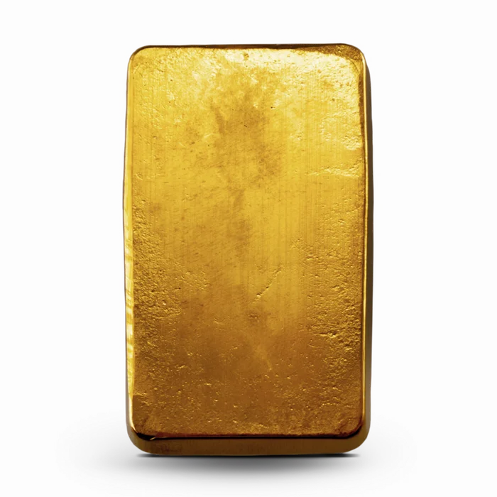 250 g Degussa Goldbarren Vintage (gegossen)