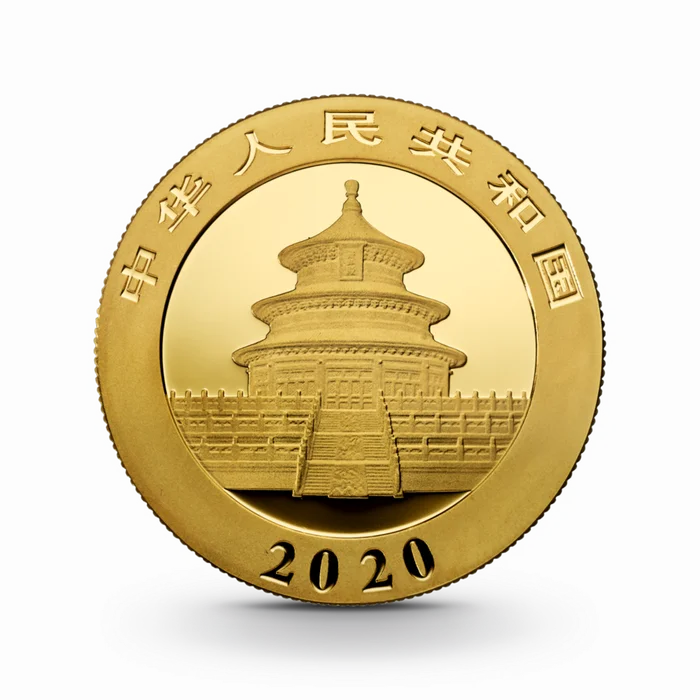 30 g China Panda Goldmünze - 500 Yuan China verschiedene Jahrgänge