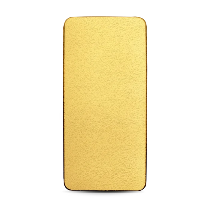 500 g Degussa Goldbarren (gegossen)