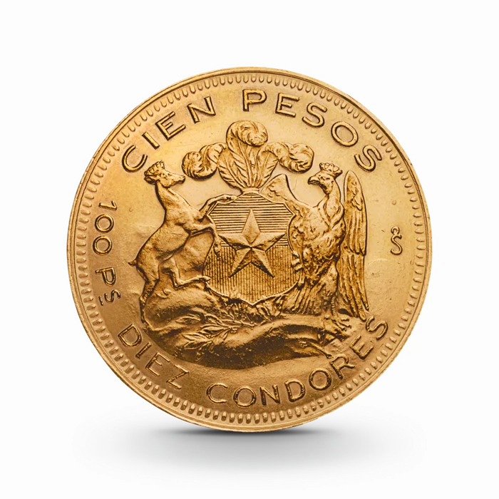 Chile 100 Pesos Goldmünze